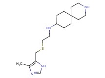N-(2-{[(4-methyl-1H-imidazol-5-yl)methyl]thio}ethyl)-3-azaspiro[5.5]undecan-9-amine dihydrochloride