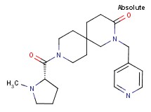 9-(1-methyl-L-prolyl)-2-(pyridin-4-ylmethyl)-2,9-diazaspiro[5.5]undecan-3-one