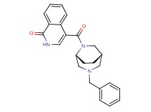 4-{[(1S*,5R*)-3-benzyl-3,6-diazabicyclo[3.2.2]non-6-yl]carbonyl}isoquinolin-1(2H)-one