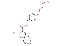 N-[4-(2-methoxyethoxy)benzyl]-2-methyl-2,8-diazaspiro[4.5]decane-3-carboxamide dihydrochloride