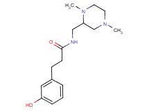 N-[(1,4-dimethylpiperazin-2-yl)methyl]-3-(3-hydroxyphenyl)propanamide