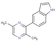 5-(3,6-dimethylpyrazin-2-yl)-1H-indole