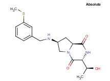(3R,7S,8aS)-3-[(1S)-1-hydroxyethyl]-7-{[3-(methylthio)benzyl]amino}hexahydropyrrolo[1,2-a]pyrazine-1,4-dione