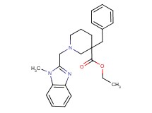 ethyl 3-benzyl-1-[(1-methyl-1H-benzimidazol-2-yl)methyl]-3-piperidinecarboxylate