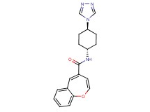 N-[trans-4-(4H-1,2,4-triazol-4-yl)cyclohexyl]-1-benzoxepine-4-carboxamide