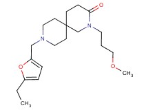 9-[(5-ethyl-2-furyl)methyl]-2-(3-methoxypropyl)-2,9-diazaspiro[5.5]undecan-3-one