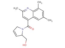 {1-[(2,6,8-trimethyl-4-quinolinyl)carbonyl]-2,5-dihydro-1H-pyrrol-2-yl}methanol