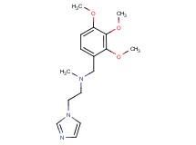 [2-(1H-imidazol-1-yl)ethyl]methyl(2,3,4-trimethoxybenzyl)amine bis(trifluoroacetate)