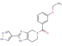 5-(3-ethoxybenzoyl)-2-(1H-pyrazol-4-yl)-4,5,6,7-tetrahydro-1H-imidazo[4,5-c]pyridine