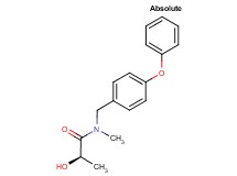 (2R)-2-hydroxy-N-methyl-N-(4-phenoxybenzyl)propanamide