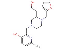 2-{[4-(2-furylmethyl)-3-(2-hydroxyethyl)piperazin-1-yl]methyl}-6-methylpyridin-3-ol