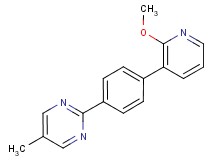 2-[4-(2-methoxypyridin-3-yl)phenyl]-5-methylpyrimidine