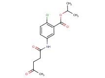 isopropyl 2-chloro-5-[(4-oxopentanoyl)amino]benzoate