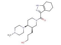 3-[(3R*,4S*)-4-(4-methylpiperazin-1-yl)-1-(4,5,6,7-tetrahydro-1H-indazol-3-ylcarbonyl)piperidin-3-yl]propan-1-ol