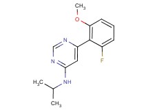 6-(2-fluoro-6-methoxyphenyl)-N-isopropylpyrimidin-4-amine