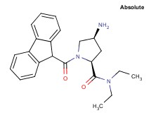 (4S)-4-amino-N,N-diethyl-1-(9H-fluoren-9-ylcarbonyl)-L-prolinamide