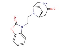 3-{2-[(1S*,6R*)-4-oxo-3,9-diazabicyclo[4.2.1]non-9-yl]ethyl}-1,3-benzoxazol-2(3H)-one