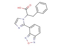 2-[2-(2,1,3-benzoxadiazol-4-yl)-1H-imidazol-1-yl]-3-phenylpropanoic acid