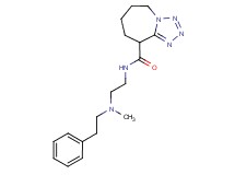 N-{2-[methyl(2-phenylethyl)amino]ethyl}-6,7,8,9-tetrahydro-5H-tetrazolo[1,5-a]azepine-9-carboxamide