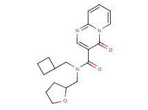 N-(cyclobutylmethyl)-4-oxo-N-(tetrahydrofuran-2-ylmethyl)-4H-pyrido[1,2-a]pyrimidine-3-carboxamide