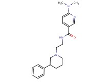 6-(dimethylamino)-N-[2-(3-phenylpiperidin-1-yl)ethyl]nicotinamide