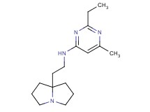 2-ethyl-6-methyl-N-[2-(tetrahydro-1H-pyrrolizin-7a(5H)-yl)ethyl]pyrimidin-4-amine