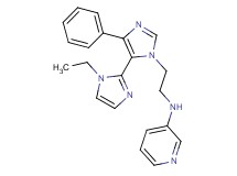 N-[2-(1-ethyl-5'-phenyl-1H,3'H-2,4'-biimidazol-3'-yl)ethyl]pyridin-3-amine