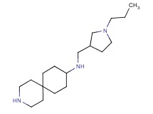 N-[(1-propyl-3-pyrrolidinyl)methyl]-3-azaspiro[5.5]undecan-9-amine dihydrochloride