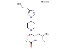 N-((1S)-3-methyl-1-{[4-(4-propyl-1H-1,2,3-triazol-1-yl)piperidin-1-yl]carbonyl}butyl)acetamide