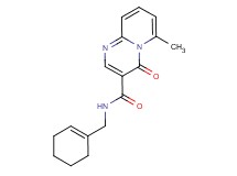 N-(cyclohex-1-en-1-ylmethyl)-6-methyl-4-oxo-4H-pyrido[1,2-a]pyrimidine-3-carboxamide