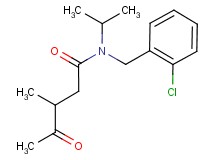 N-(2-chlorobenzyl)-N-isopropyl-3-methyl-4-oxopentanamide