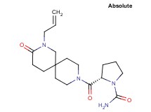 (2S)-2-[(2-allyl-3-oxo-2,9-diazaspiro[5.5]undec-9-yl)carbonyl]-1-pyrrolidinecarboxamide