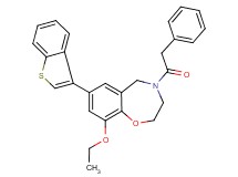 7-(1-benzothien-3-yl)-9-ethoxy-4-(phenylacetyl)-2,3,4,5-tetrahydro-1,4-benzoxazepine