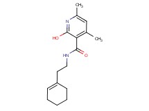 N-[2-(1-cyclohexen-1-yl)ethyl]-2-hydroxy-4,6-dimethylnicotinamide