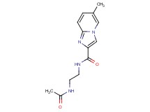 N-[2-(acetylamino)ethyl]-6-methylimidazo[1,2-a]pyridine-2-carboxamide