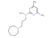 N-(3-azepan-1-ylpropyl)-N,4,6-trimethylpyrimidin-2-amine