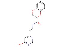 N-[2-(6-hydroxypyrimidin-4-yl)ethyl]-2,3-dihydro-1,4-benzodioxine-2-carboxamide