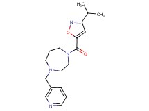1-[(3-isopropyl-5-isoxazolyl)carbonyl]-4-(3-pyridinylmethyl)-1,4-diazepane