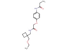 N-{4-[2-({[1-(ethoxymethyl)cyclobutyl]methyl}amino)-2-oxoethoxy]phenyl}propanamide