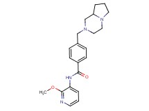 4-(hexahydropyrrolo[1,2-a]pyrazin-2(1H)-ylmethyl)-N-(2-methoxypyridin-3-yl)benzamide