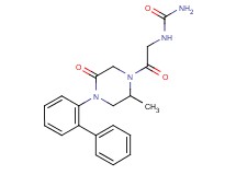 N-{2-[4-(2-biphenylyl)-2-methyl-5-oxo-1-piperazinyl]-2-oxoethyl}urea