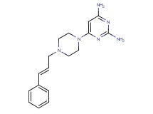 6-{4-[(2E)-3-phenylprop-2-en-1-yl]piperazin-1-yl}pyrimidine-2,4-diamine