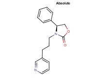 (4S)-4-phenyl-3-(3-pyridin-3-ylpropyl)-1,3-oxazolidin-2-one