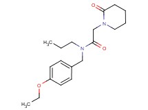 N-(4-ethoxybenzyl)-2-(2-oxopiperidin-1-yl)-N-propylacetamide