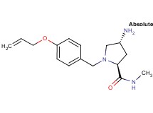 (2S,4R)-1-[4-(allyloxy)benzyl]-4-amino-N-methylpyrrolidine-2-carboxamide