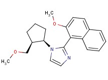 1-[(1R*,2S*)-2-(methoxymethyl)cyclopentyl]-2-(2-methoxy-1-naphthyl)-1H-imidazole