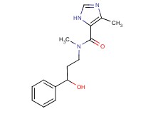N-(3-hydroxy-3-phenylpropyl)-N,4-dimethyl-1H-imidazole-5-carboxamide