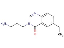 3-(3-aminopropyl)-6-ethylquinazolin-4(3H)-one