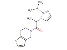 5-[2-(2-isopropyl-1H-imidazol-1-yl)propanoyl]-4,5,6,7-tetrahydrothieno[3,2-c]pyridine