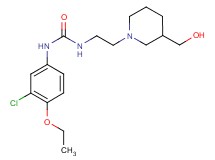 N-(3-chloro-4-ethoxyphenyl)-N'-{2-[3-(hydroxymethyl)piperidin-1-yl]ethyl}urea